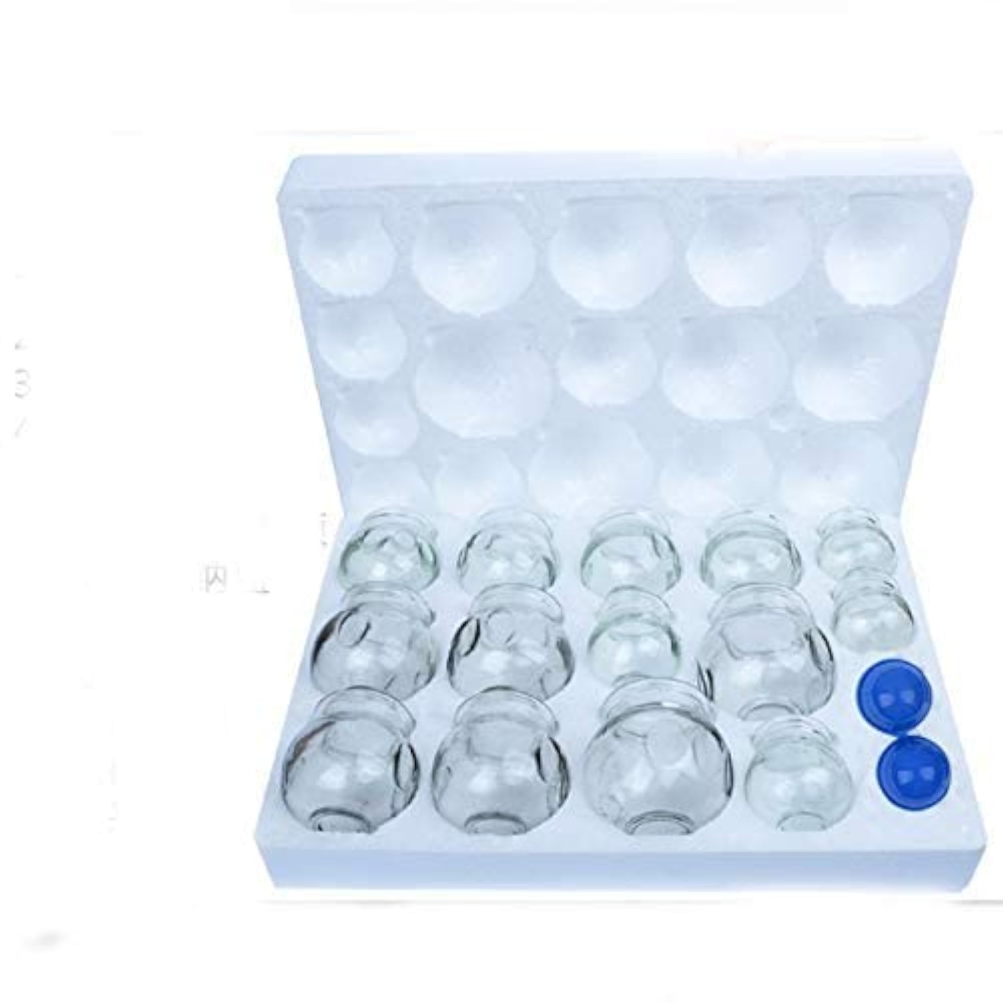 ACM Acupuncture Hijama Fire Glass Cups Set, 16 Pieces